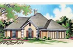 Country French House Plan Front of Home - Beacon Hills European Home 020D-0361 - Search House Plans and More