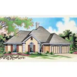 Country French House Plan Front of House 020D-0361