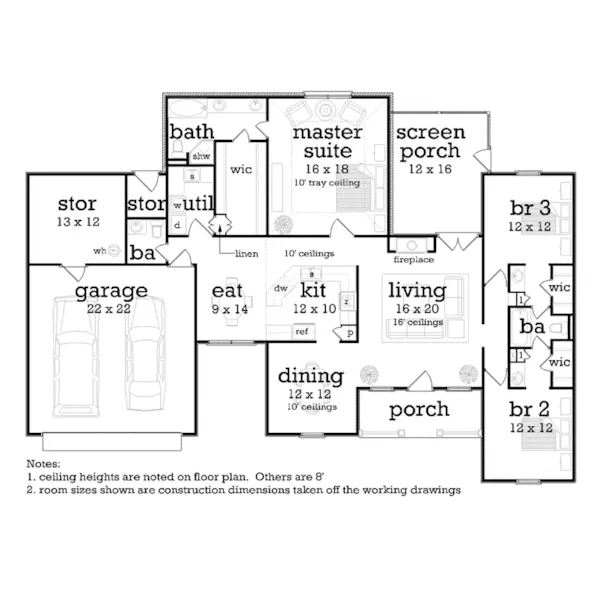 First Floor - Floradale Bay European Home 020D-0364 - Search House Plans and More