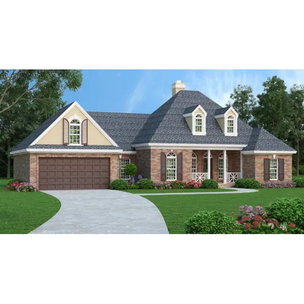 Front of Home - Floradale Bay European Home 020D-0364 - Search House Plans and More