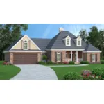 Front of Home - Floradale Bay European Home 020D-0364 - Search House Plans and More