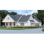 Ranch House Plan Front of House 020D-0365