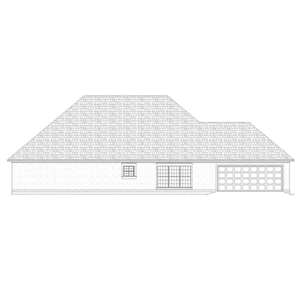 European House Plan Left Elevation - Shadow Lane European Home 020D-0369 - Shop House Plans and More