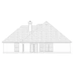 European House Plan Rear Elevation - Shadow Lane European Home 020D-0369 - Shop House Plans and More