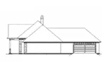 Right Elevation - Graeser Traditional Home 020D-0370 - Search House Plans and More