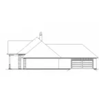 Right Elevation - Graeser Traditional Home 020D-0370 - Search House Plans and More