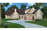 Waterfront House Plan Front of House 020D-0374