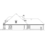 Traditional House Plan Right Elevation - Windham Place Luxury Home 020D-0376 - Shop House Plans and More