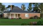 Rear Photo 01 - Sommers Spring Southern Home 020D-0377 - Shop House Plans and More
