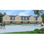 Traditional House Plan Front of House 020D-0379