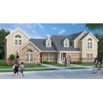 Multi-Family House Plan Front of House 020D-0381