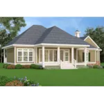 Rear Photo 01 - Ashley Lane Southern Home 020D-0382 - Search House Plans and More