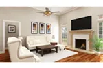 Southern House Plan Living Room Photo 01 - Belmont Lane Modern Farmhouse 020D-0386 - Search House Plans and More