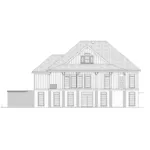 Country House Plan Rear Elevation - Belmont Lane Modern Farmhouse 020D-0386 - Search House Plans and More