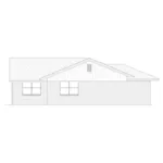 Right Elevation - Gladys Ranch Home 020D-0387 - Shop House Plans and More