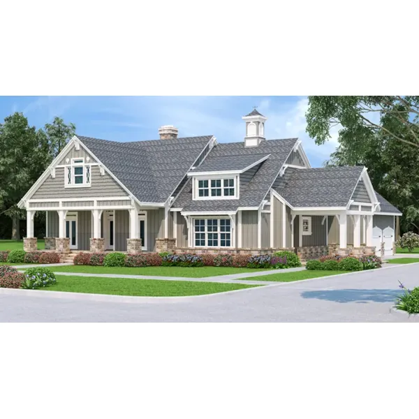 Front of Home - 020D-0391 - Shop House Plans and More