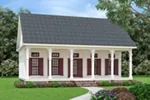Lowcountry House Plan Front of House 020D-0392