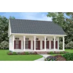 Modern Farmhouse Plan Front of House 020D-0392