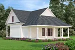 Acadian House Plan Rear Photo 01 - Driscoll Path Southern Cottage 020D-0392 - Search House Plans and More