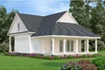 Country House Plan Rear Photo 01 - Fruitdale Southern Home 020D-0393 - Search House Plans and More