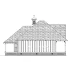 Traditional House Plan Left Elevation - Strikertown Southern Home 020D-0395 - Shop House Plans and More