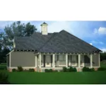 Traditional House Plan Rear Photo 01 - Strikertown Southern Home 020D-0395 - Shop House Plans and More