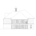 Traditional House Plan Rear Photo 02 - Strikertown Southern Home 020D-0395 - Shop House Plans and More