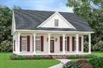 Southern House Plan Front of House 020D-0408