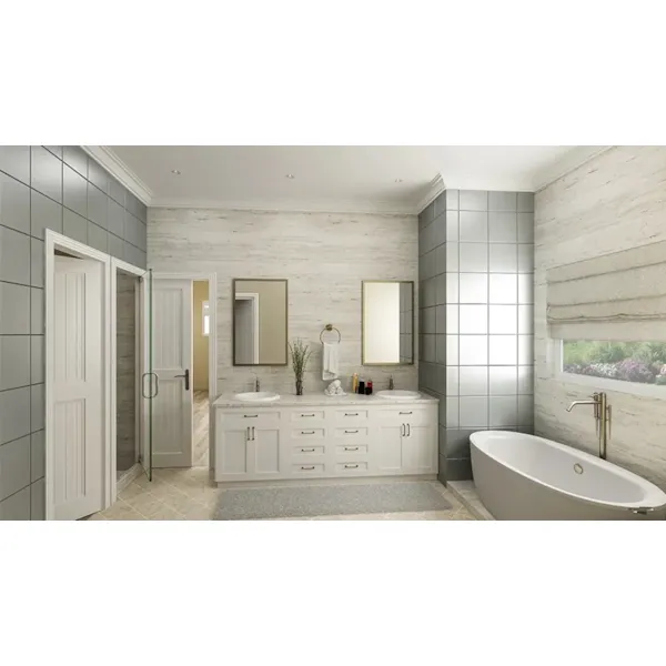 Modern Farmhouse Plan Master Bathroom Photo 01 - Simpson Hill Modern Farmhouse 020D-0410 | House Plans and More