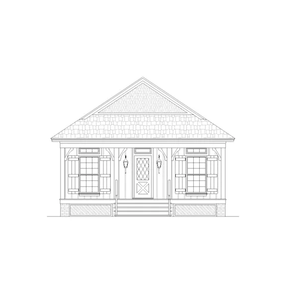 Arts & Crafts House Plan Front Elevation - 020D-0411 | House Plans and More