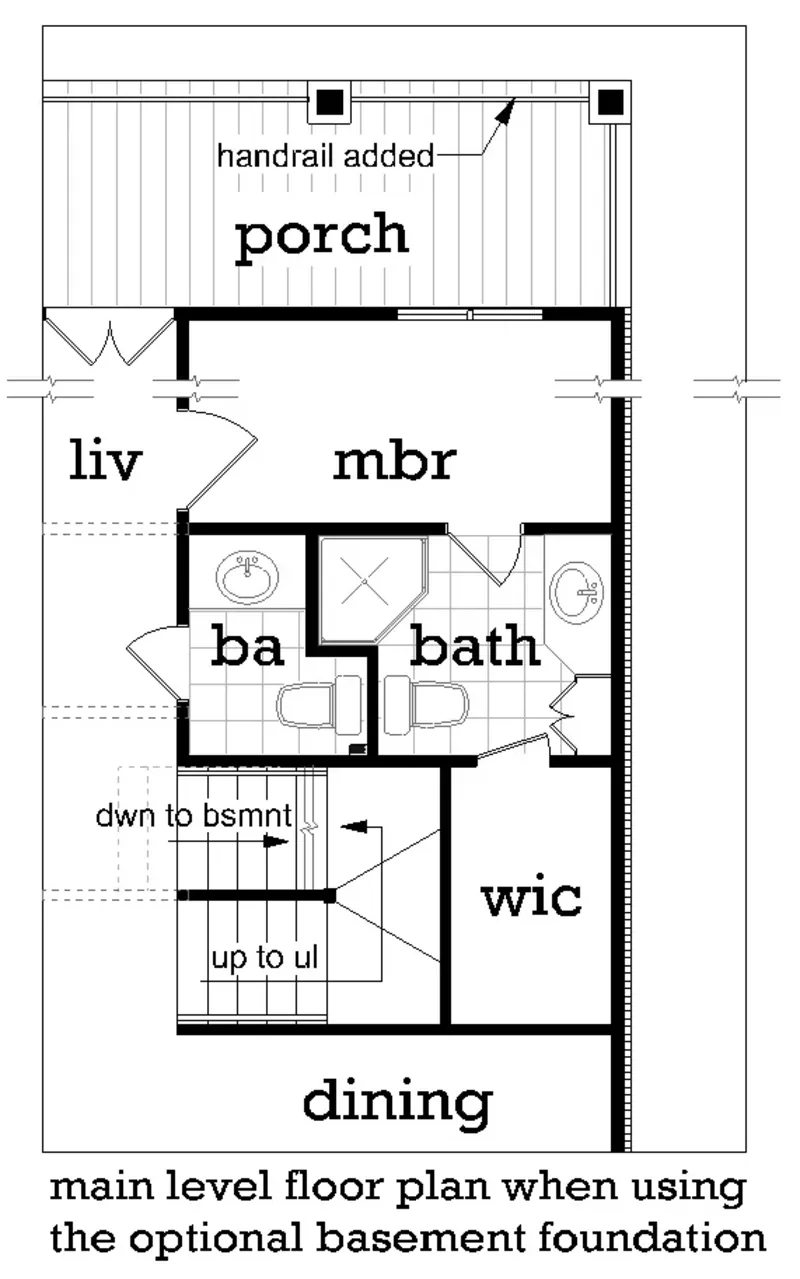 Bungalow House Plan Bonus Room - 020D-0416 | House Plans and More