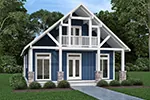 Bungalow House Plan Front of House 020D-0416