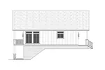 Bungalow House Plan Left Elevation - 020D-0416 | House Plans and More
