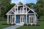 Bungalow House Plan Rear Photo 01 - 020D-0416 | House Plans and More