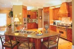 Luxury House Plan Kitchen Photo 03 - Keatington Southern Home 020S-0001 - Search House Plans and More
