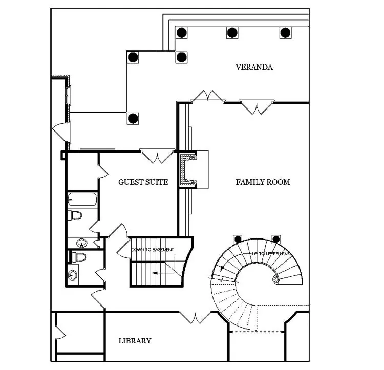 Southern House Plan Optional Basement - Le Claire Georgian Home 020S-0002 - Shop House Plans and More