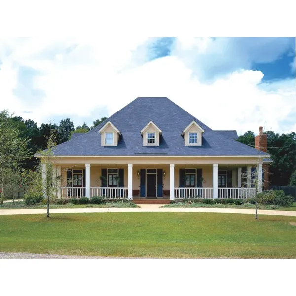 Grand Southern Plantation With Breezy Front Porch