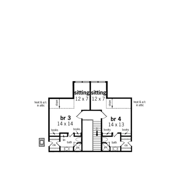 Traditional House Plan Second Floor - Anthony Way Luxury Home 020S-0012 - Search House Plans and More