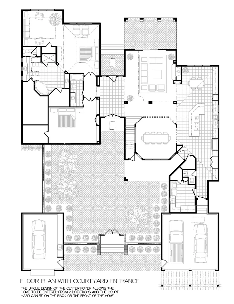 Contemporary House Plan Optional Basement - Morningside Bay Coastal Home 020S-0023 | House Plans and More