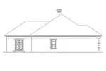 Florida House Plan Left Elevation - Jamieson Ranch Home 021D-0001 - Search House Plans and More