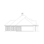 Southern House Plan Left Elevation - Mortland Contemporary Home 021D-0002 - Shop House Plans and More