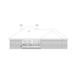 Southern House Plan Rear Elevation - Collison Southern Craftsman Home 021D-0004 - Search House Plans and More