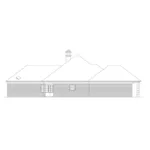 Sunbelt House Plan Left Elevation - Dartmouth Luxury Home 021D-0005 - Search House Plans and More