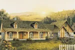 Country House Plan Front Image - Stonehurst Country Ranch Home 021D-0006 - Shop House Plans and More