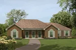 House Plan Front of Home 021D-0007