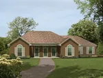 House Plan Front of Home 021D-0007