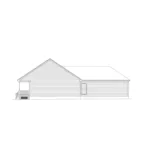 Ranch House Plan Right Elevation - Foxbriar Country Home 021D-0008 - Search House Plans and More