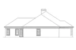 Southern House Plan Left Elevation - Wrenwood Ranch Home 021D-0009 - Shop House Plans and More