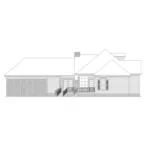 Colonial House Plan Left Elevation - Grantshire Country Home 021D-0013 - Search House Plans and More