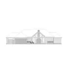 Colonial House Plan Rear Elevation - Grantshire Country Home 021D-0013 - Search House Plans and More